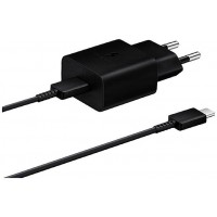  Lādētājs Samsung EP-T1510XBEGEU 15W + kabelis Type-C 1m black 